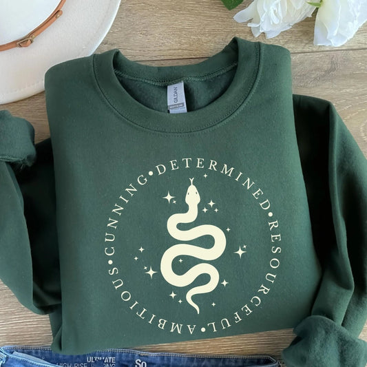 Green House Sweatshirt | Fantasy Cotton Blend Crewneck