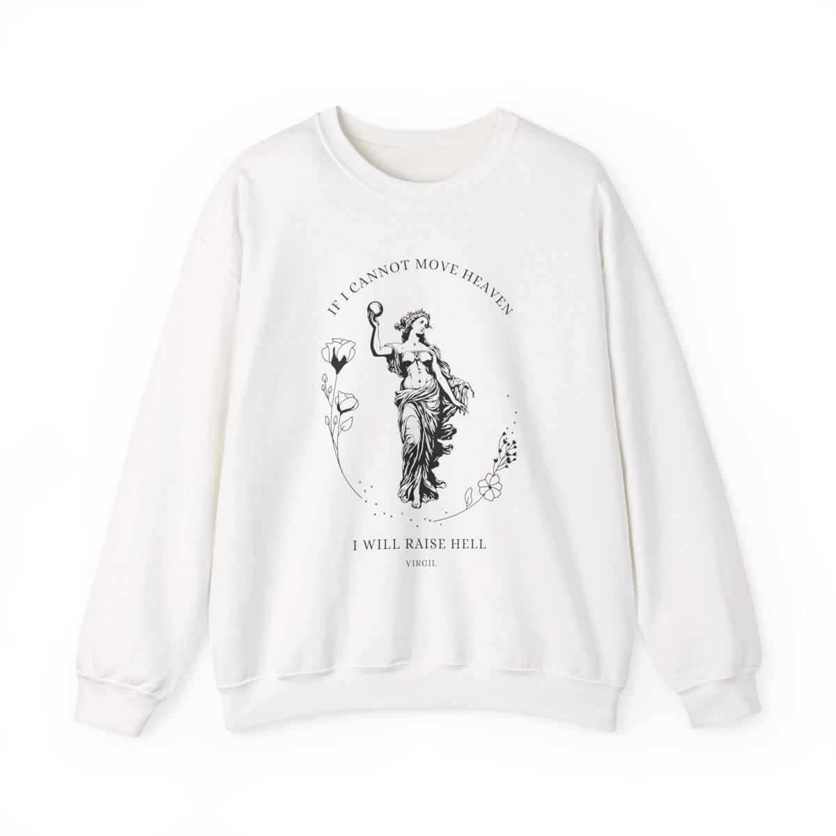 Hades and Persephone Sweatshirt | Virgil Quote Dark Academia Shirt