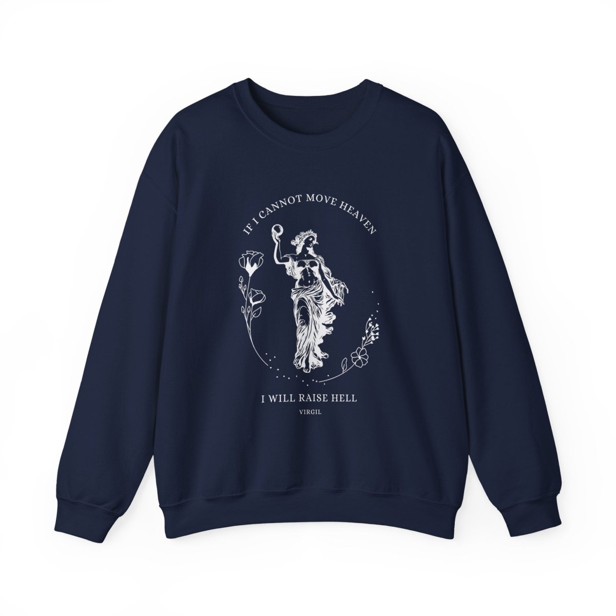 Hades and Persephone Sweatshirt | Virgil Quote Dark Academia Shirt