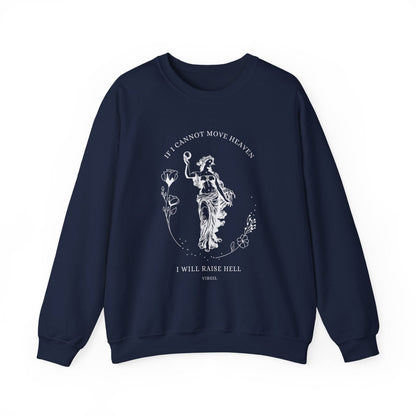 Hades and Persephone Sweatshirt | Virgil Quote Dark Academia Shirt
