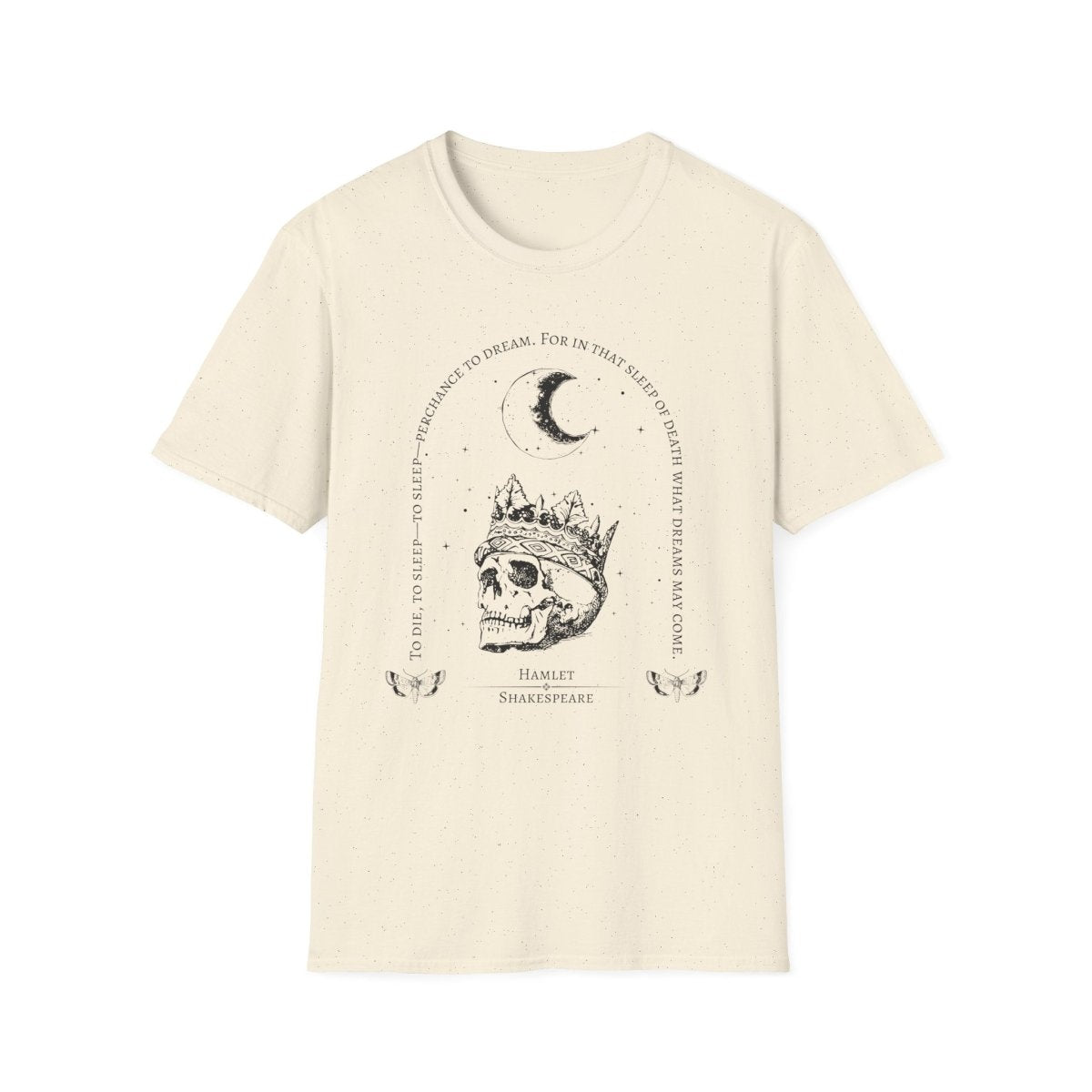 Hamlet Shakespeare Shirt | Dark Academia Soft 100% Cotton Tee