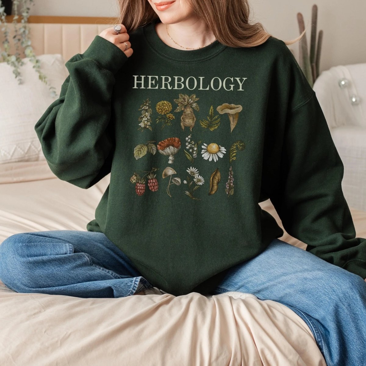 Herbology Sweatshirt | Fantasy Cotton Blend Crewneck