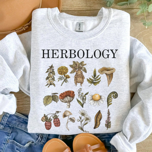 Herbology Sweatshirt | Fantasy Cotton Blend Crewneck