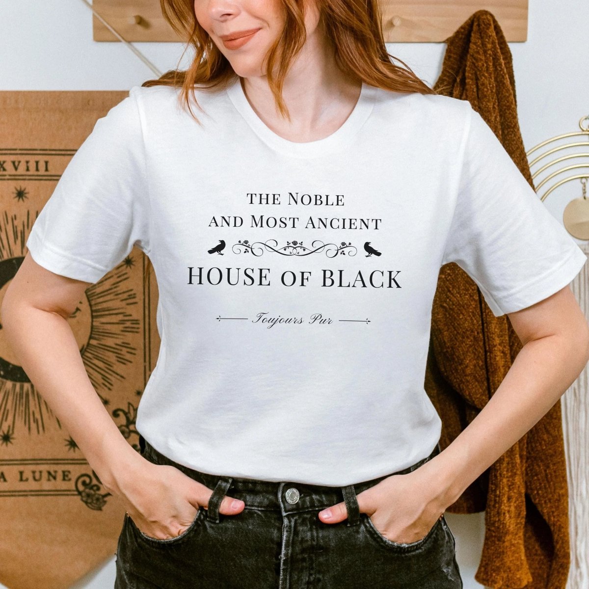 House of Black Shirt | Fantasy Soft 100% Cotton Tee