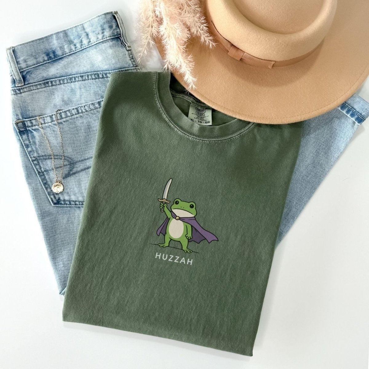 Huzzah Frog Tee