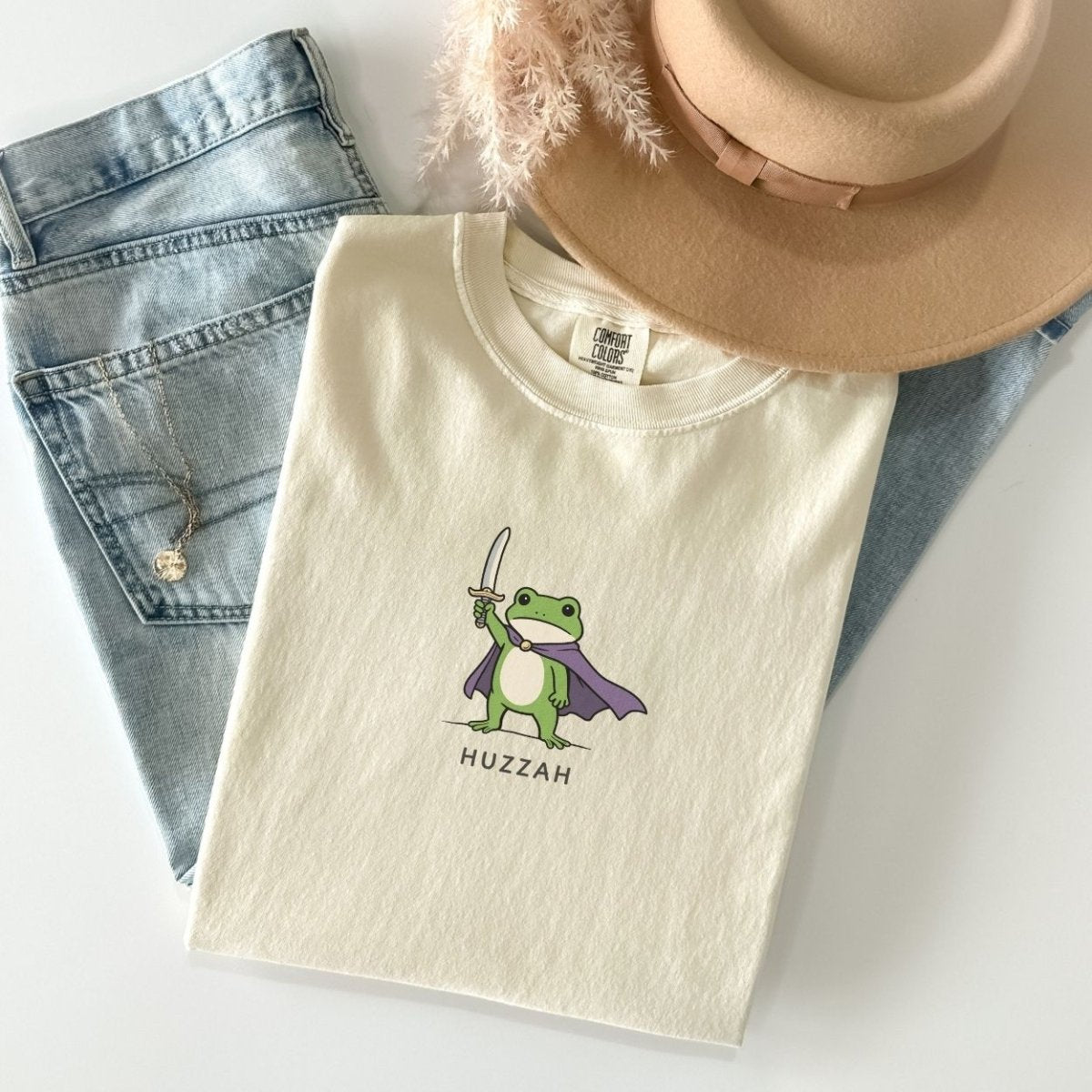 Huzzah Frog Tee