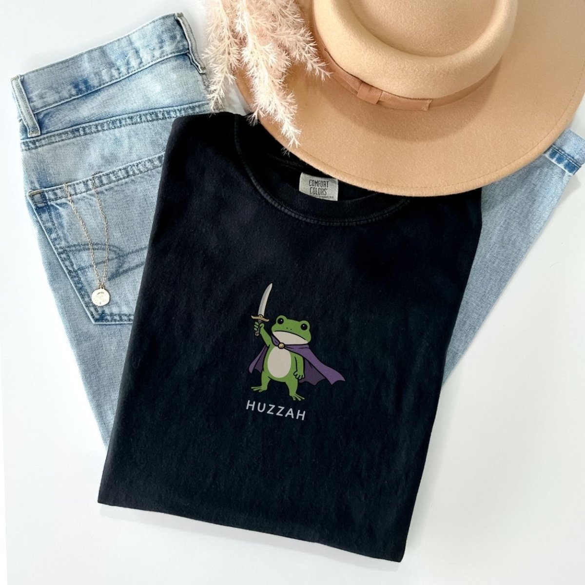 Huzzah Frog Tee
