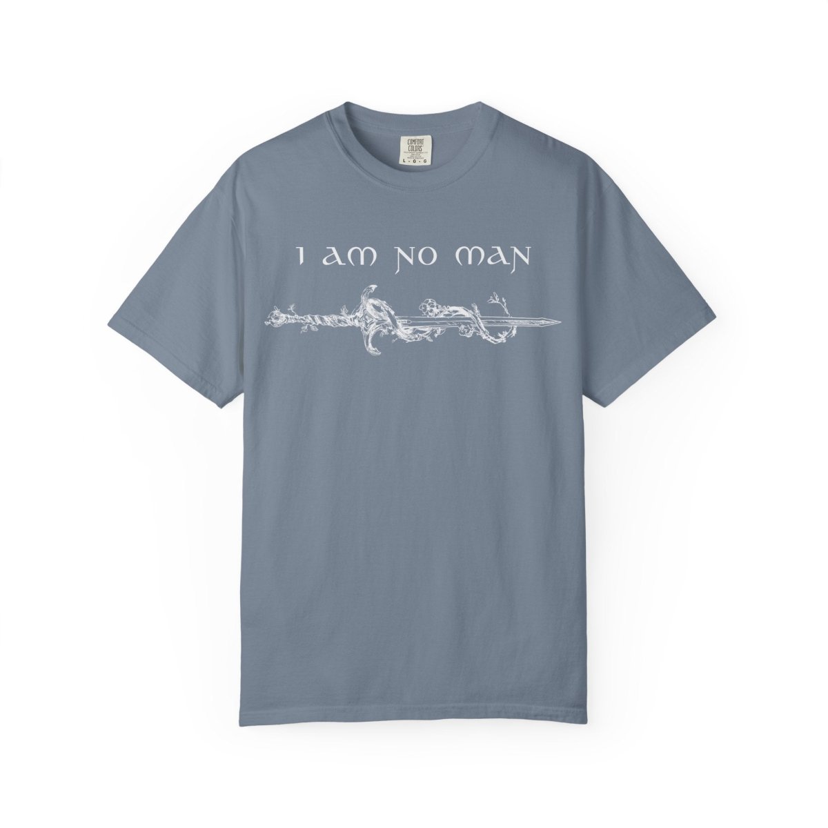 I Am No Man Feminist Shirt | Fantasy Comfort Colors® 100% Cotton Tee