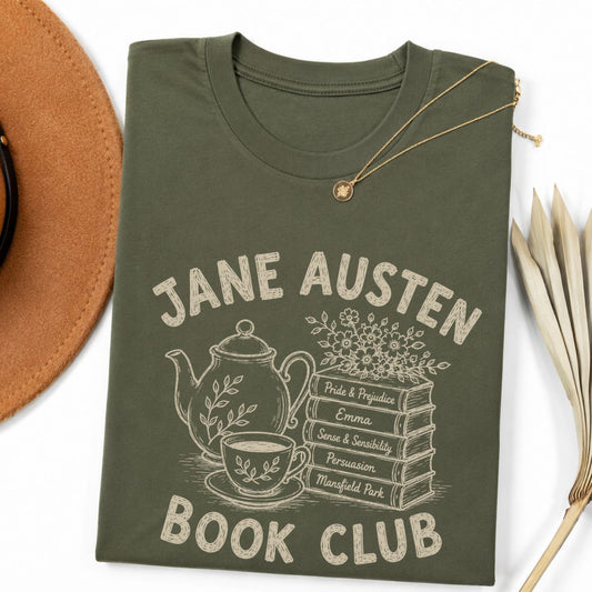 Jane Austen Book Club Tee