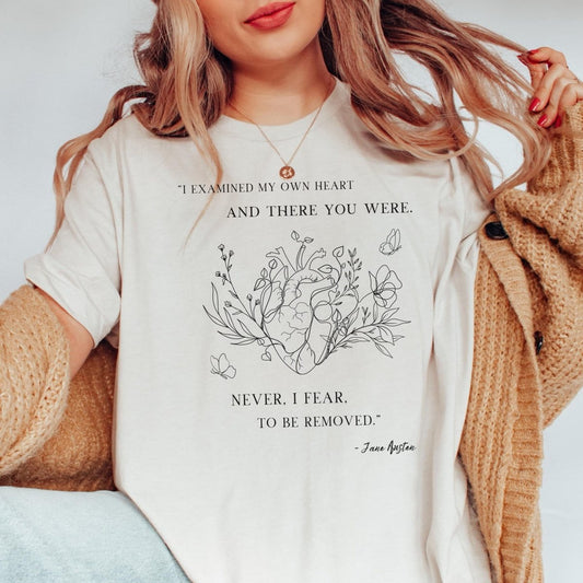 Jane Austen Emma Quote Tshirt