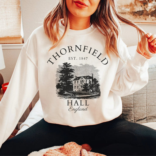 Jane Eyre Thornfield Hall Sweatshirt | Cotton Blend Crewneck