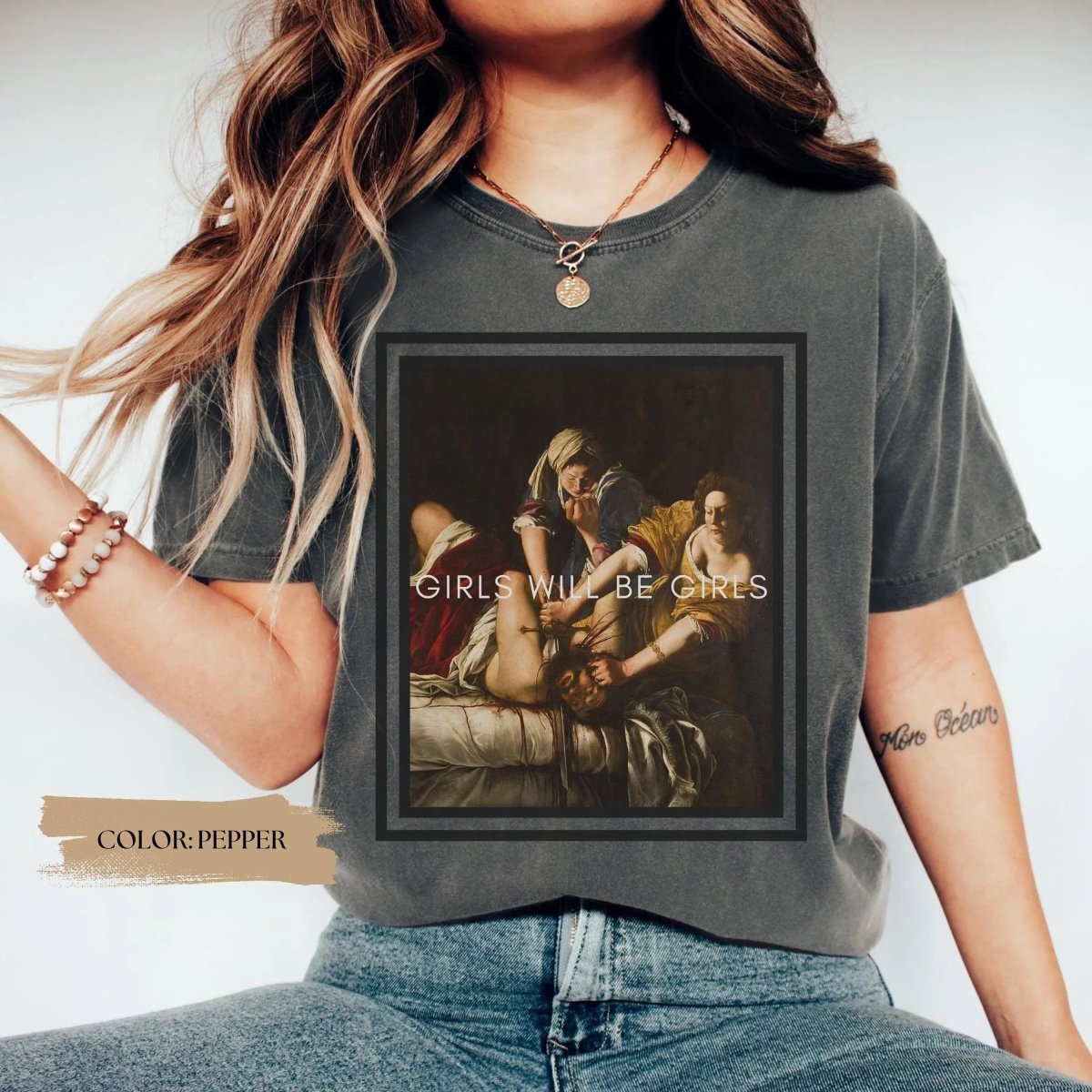 Judith Holofernes Feminist Shirt | Comfort Colors® 100% Cotton Tee