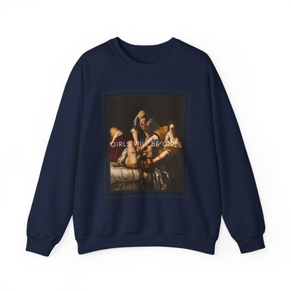 Judith Holofernes Girls Will Be Girls Sweatshirt | Cotton Blend Shirt