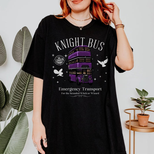 Knight Bus Shirt | Fantasy Soft 100% Cotton Tee