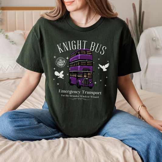 Knight Bus Shirt | Fantasy Soft 100% Cotton Tee