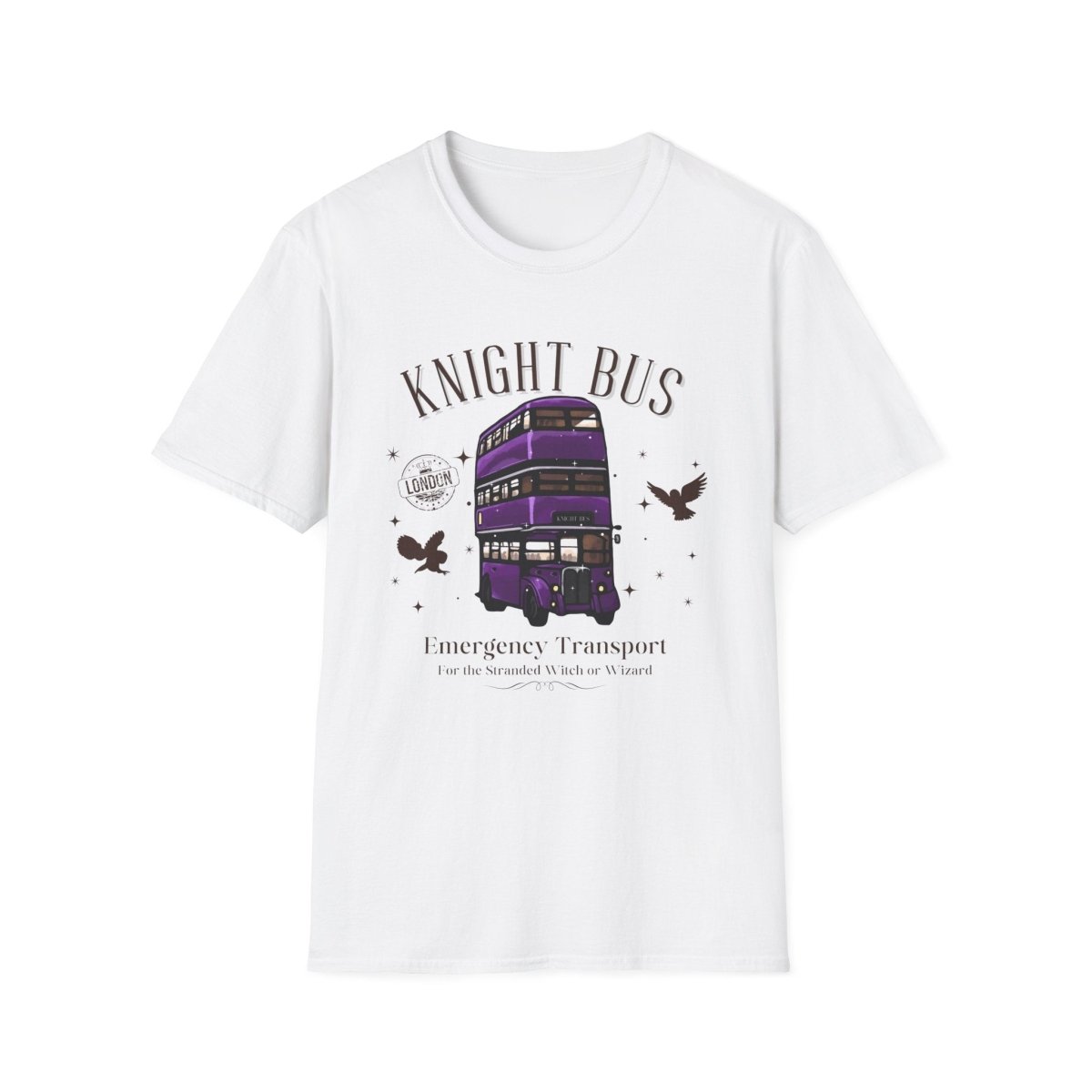 Knight Bus Shirt | Fantasy Soft 100% Cotton Tee