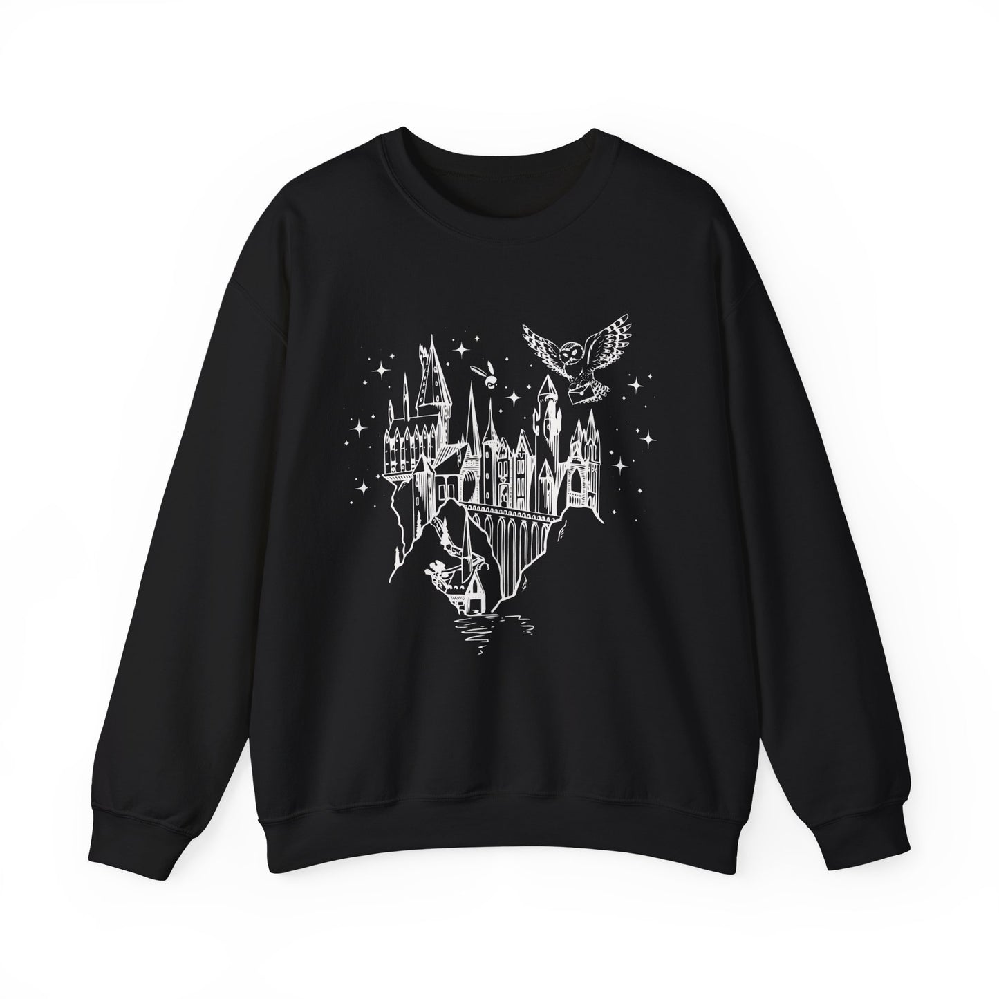 Magic Castle Sweatshirt | Fantasy Cotton Blend Crewneck