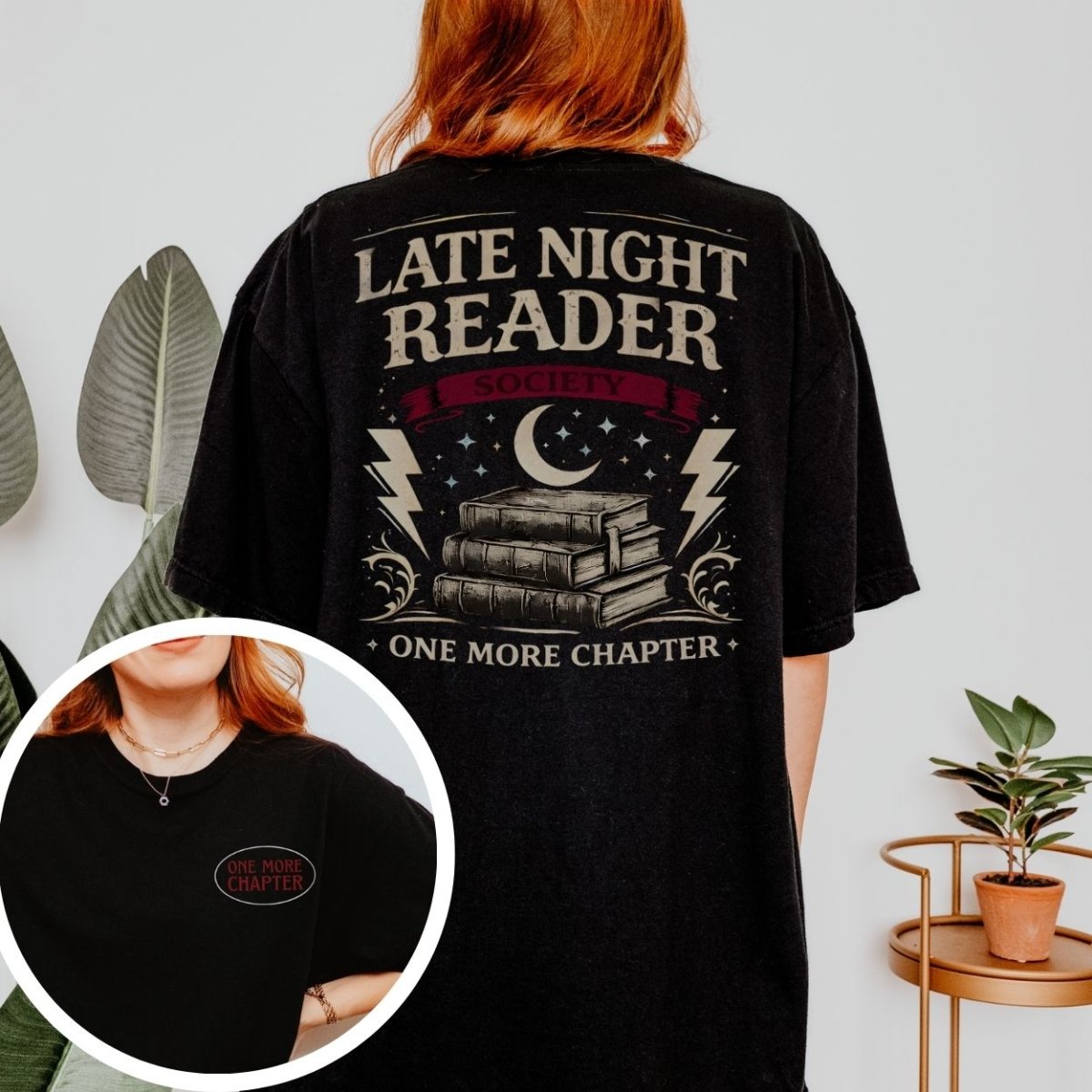 Late Night Reader Society Tee