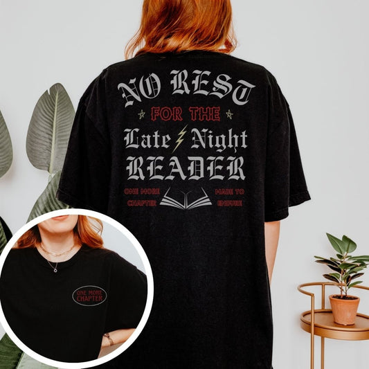 Late Night Reader Tee