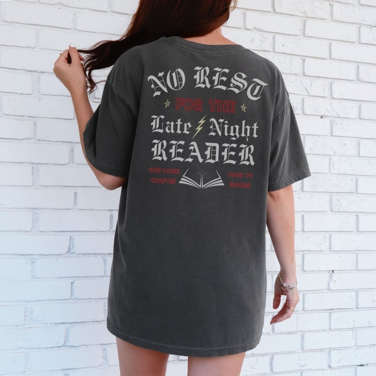 Late Night Reader Tee