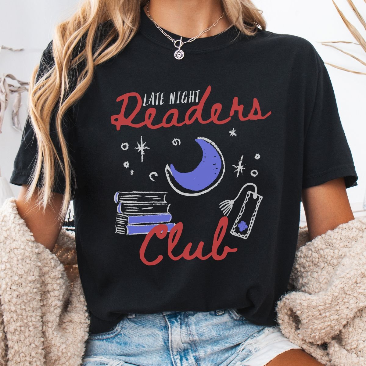 Late Night Readers Club Tee