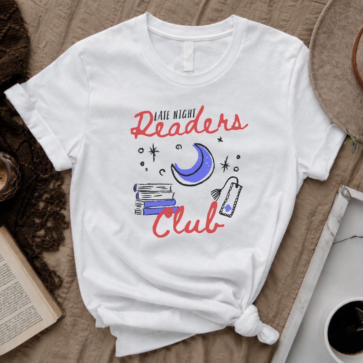 Late Night Readers Club Tee