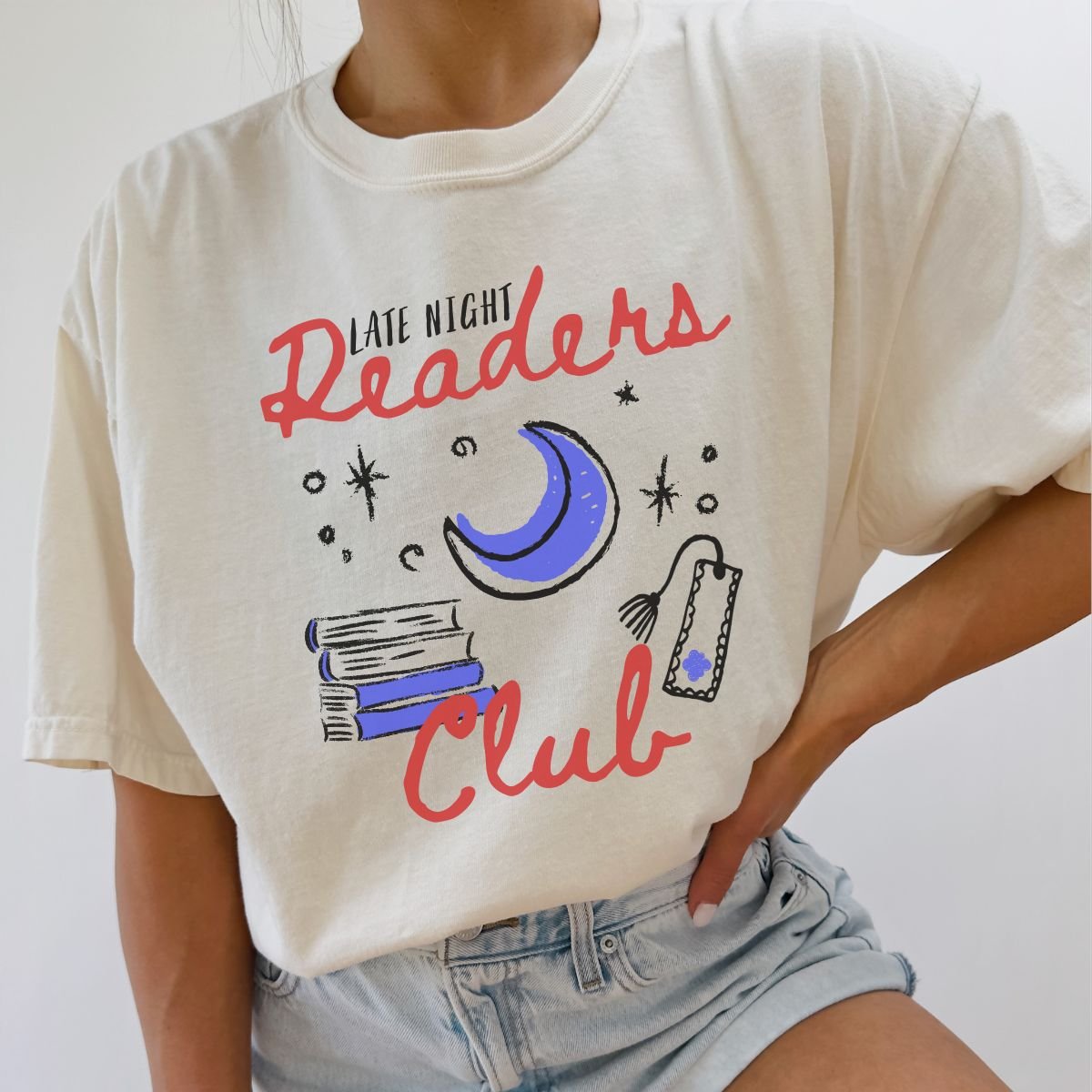 Late Night Readers Club Tee