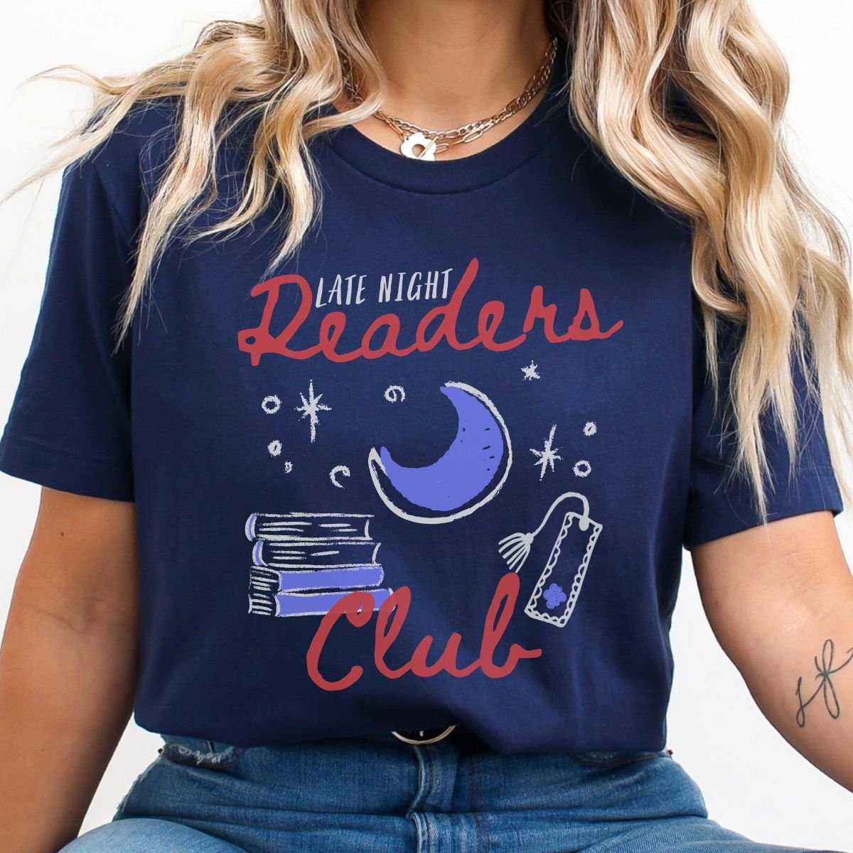 Late Night Readers Club Tee