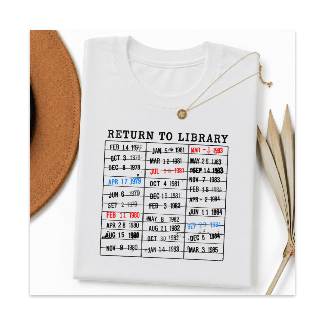 Library Card Tee
