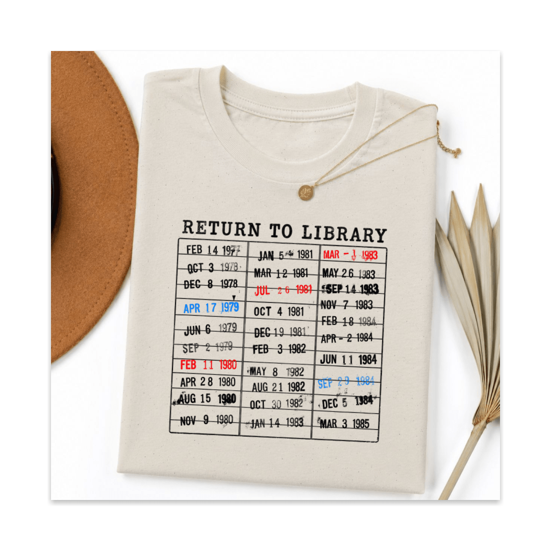 Library Card Tee