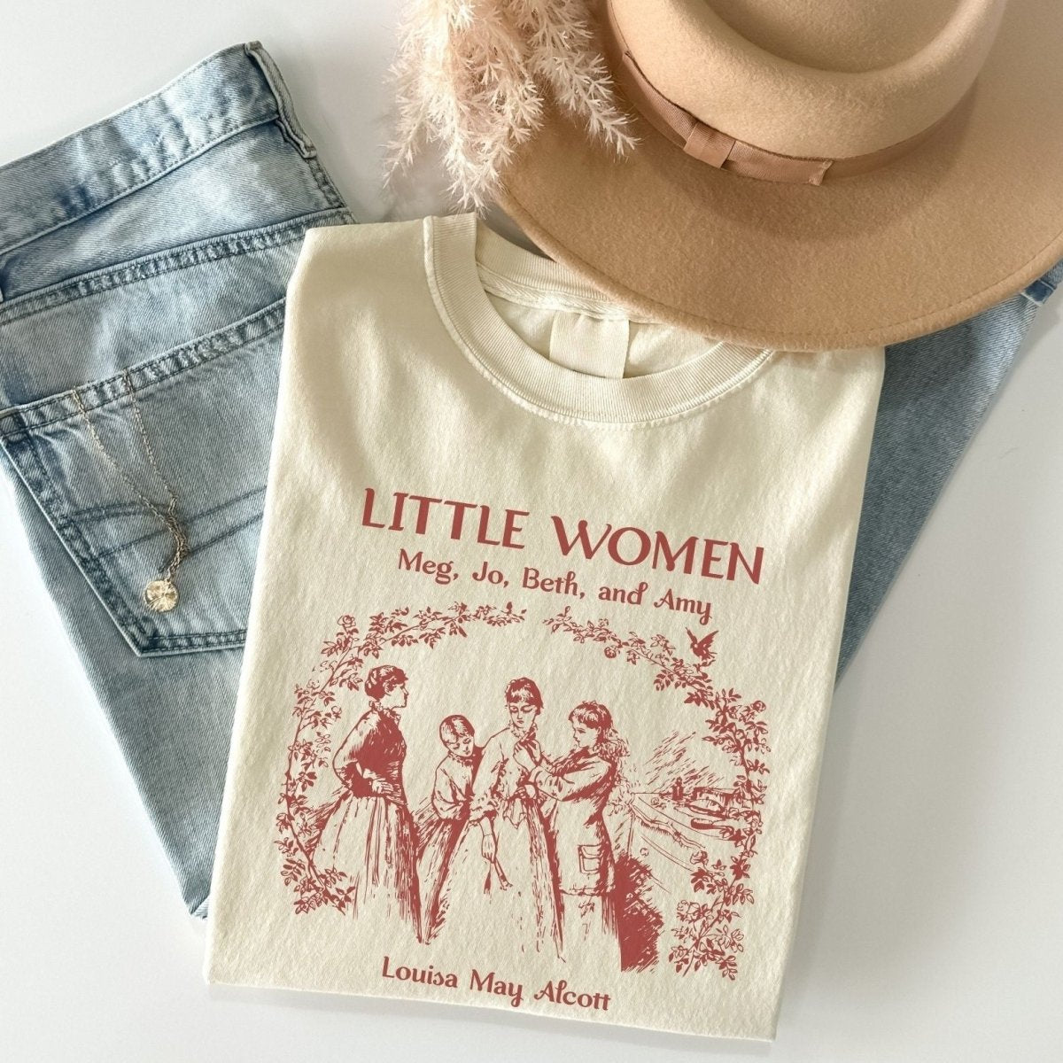 Little Women Shirt | Meg, Jo, Beth, Amy Comfort Colors® Cotton Tee