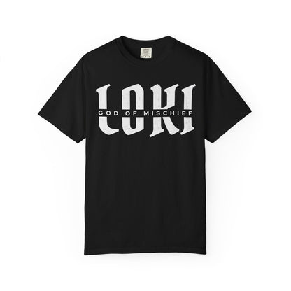 Loki God of Mischief Shirt | Comfort Colors® 100% Cotton Tee