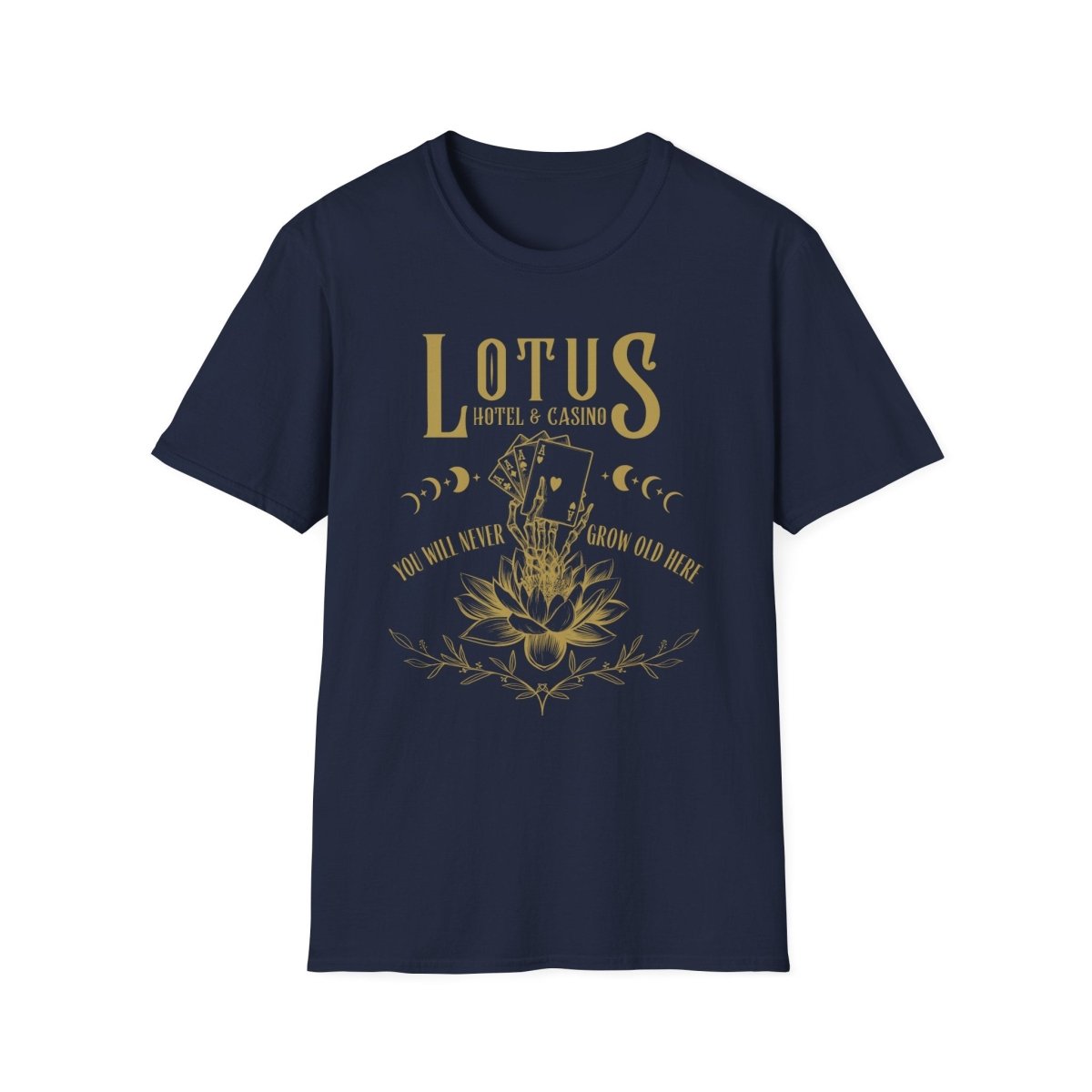 Lotus Hotel and Casino Shirt | Fantasy Soft 100% Cotton Tee