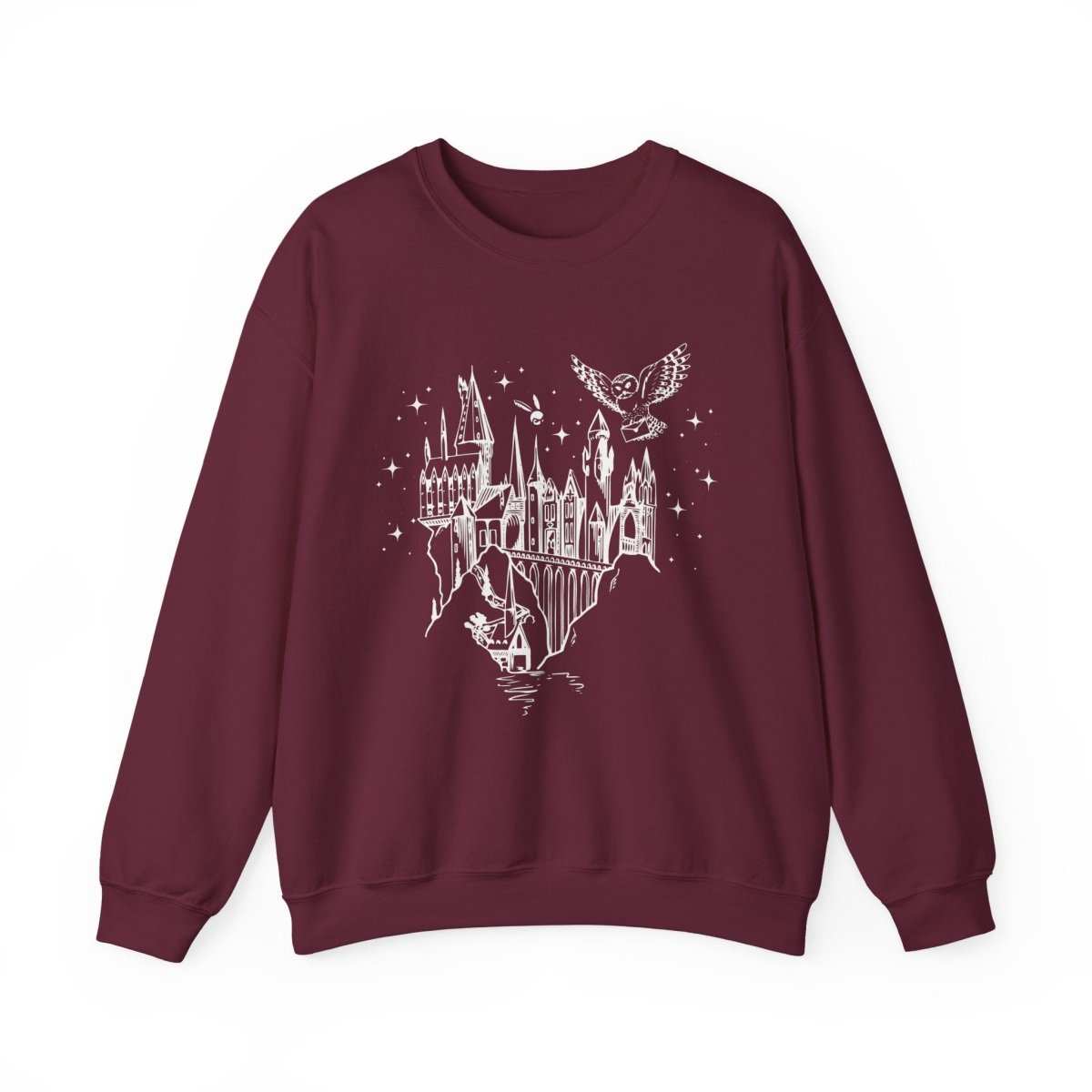 Magic Castle Sweatshirt | Fantasy Cotton Blend Crewneck