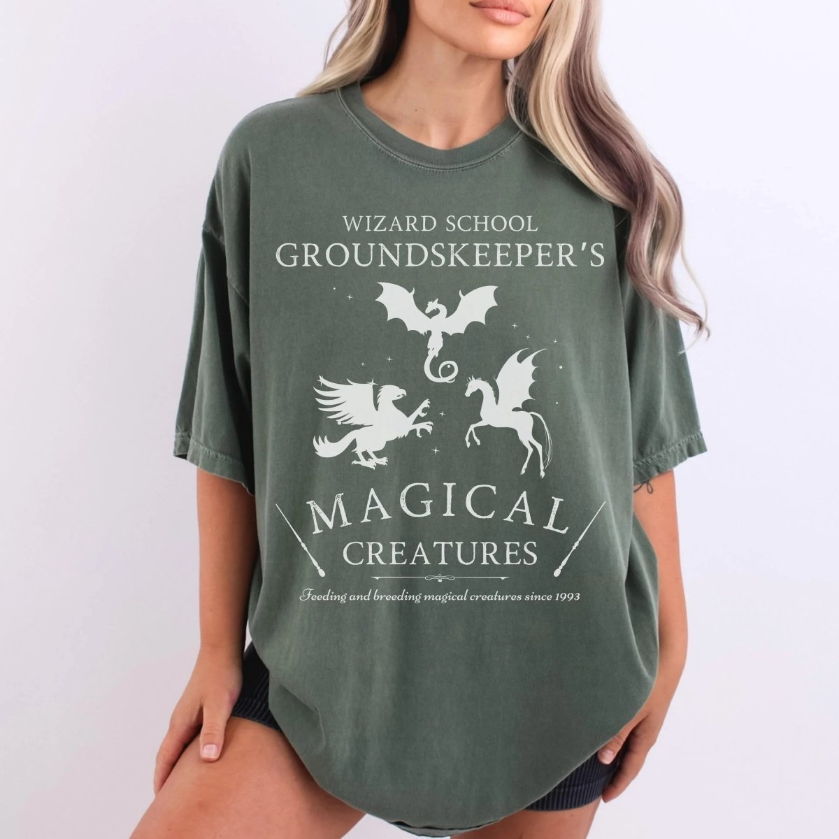 Magical Creatures Shirt | Fantasy Comfort Colors® 100% Cotton Tee