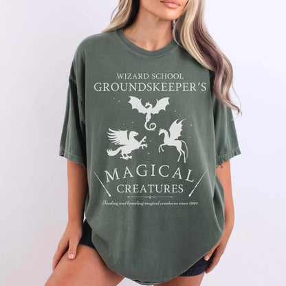 Magical Creatures Shirt | Fantasy Comfort Colors® 100% Cotton Tee