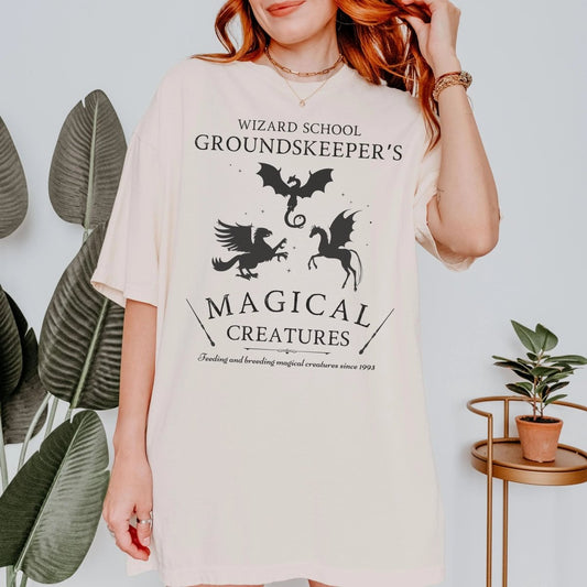 Magical Creatures Shirt | Fantasy Comfort Colors® 100% Cotton Tee
