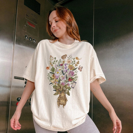 Mandrake Herbology Shirt | Fantasy Comfort Colors® 100% Cotton Tee
