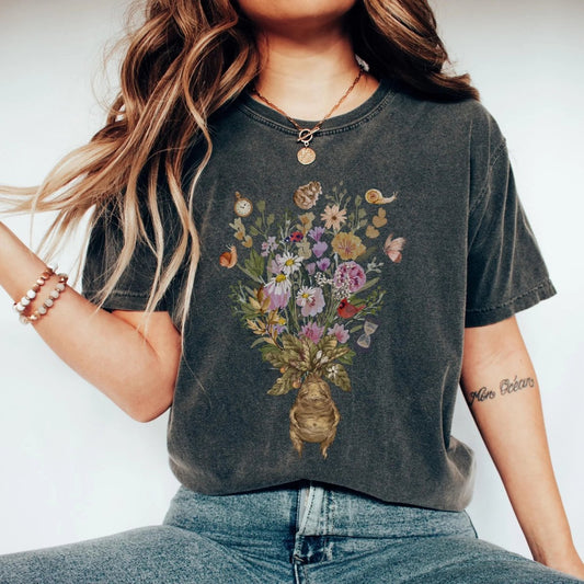 Mandrake Herbology Shirt | Fantasy Comfort Colors® 100% Cotton Tee