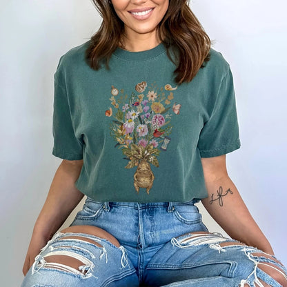 Mandrake Herbology Shirt | Fantasy Comfort Colors® 100% Cotton Tee