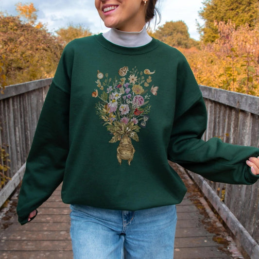 Mandrake Herbology Sweatshirt | Fantasy Cotton Blend Crewneck
