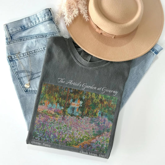 Monet Artist's Garden at Giverny Shirt | Comfort Colors® Cotton Tee