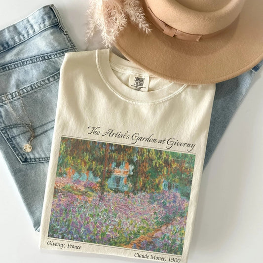 Monet Artist's Garden at Giverny Shirt | Comfort Colors® Cotton Tee