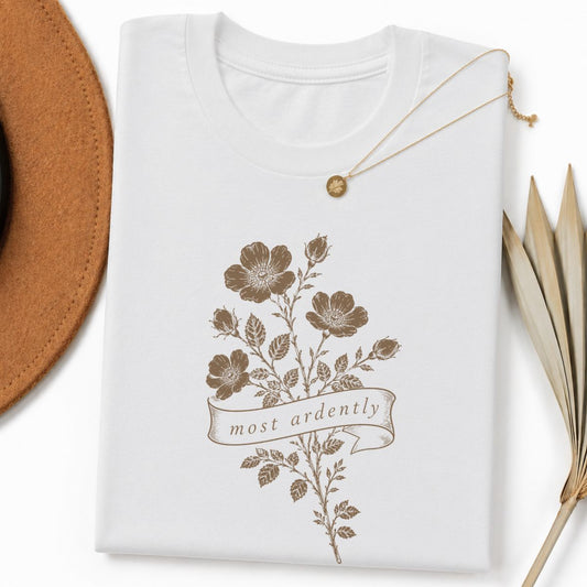 Most Ardently Flower Tee