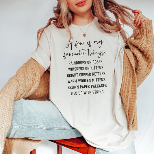 My Favorite Things Tshirt