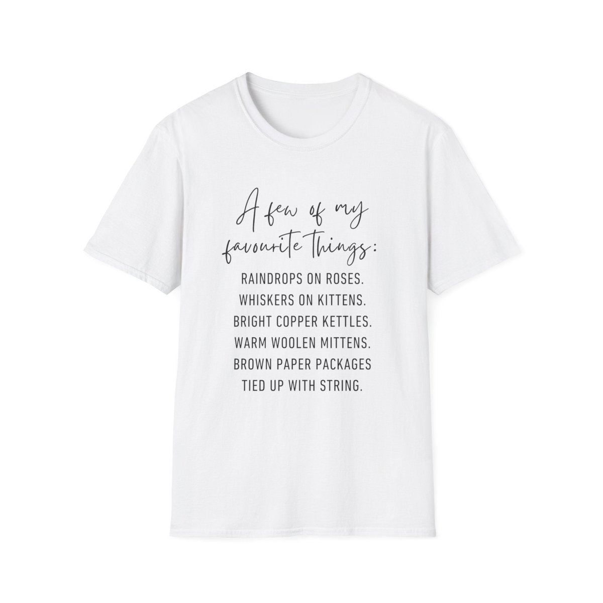 My Favorite Things Tshirt