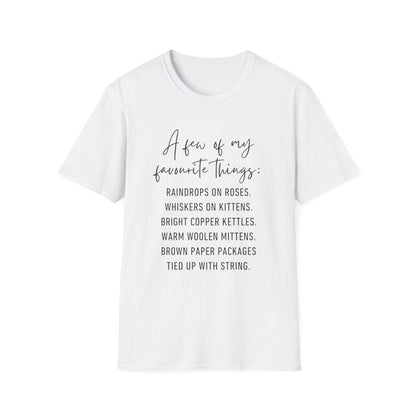 My Favorite Things Tshirt