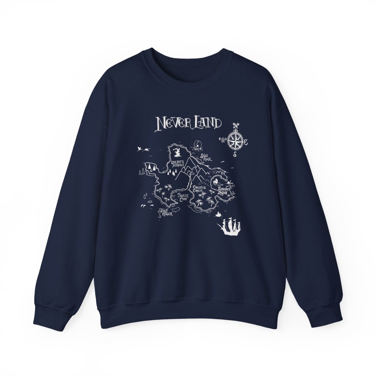 Neverland Sweatshirt | Book Lover Cotton Blend Crewneck