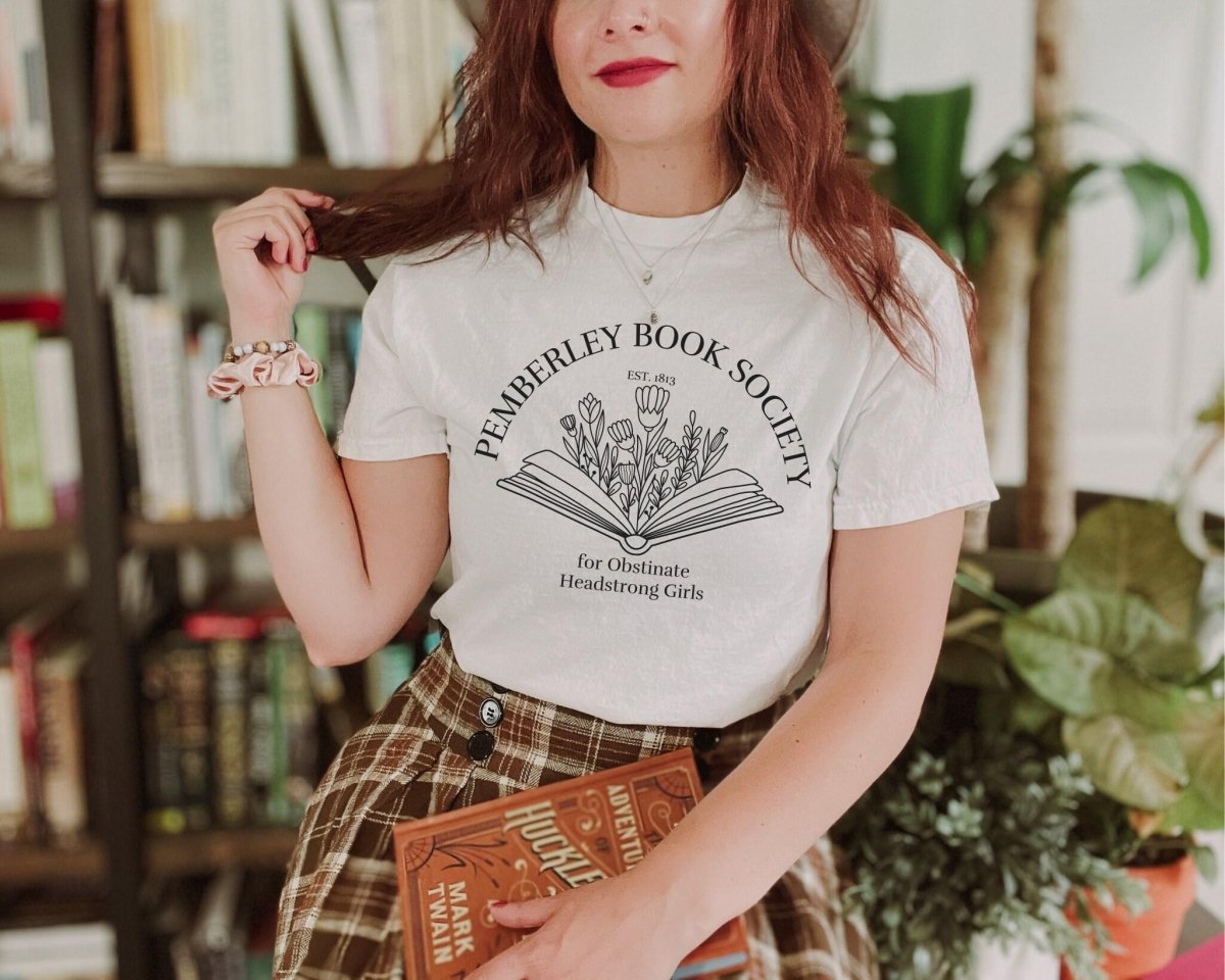 Pemberley Book Society Tshirt