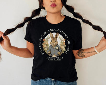 Peter Rabbit Inspired Shirt | Book Lover Soft 100% Cotton Tee
